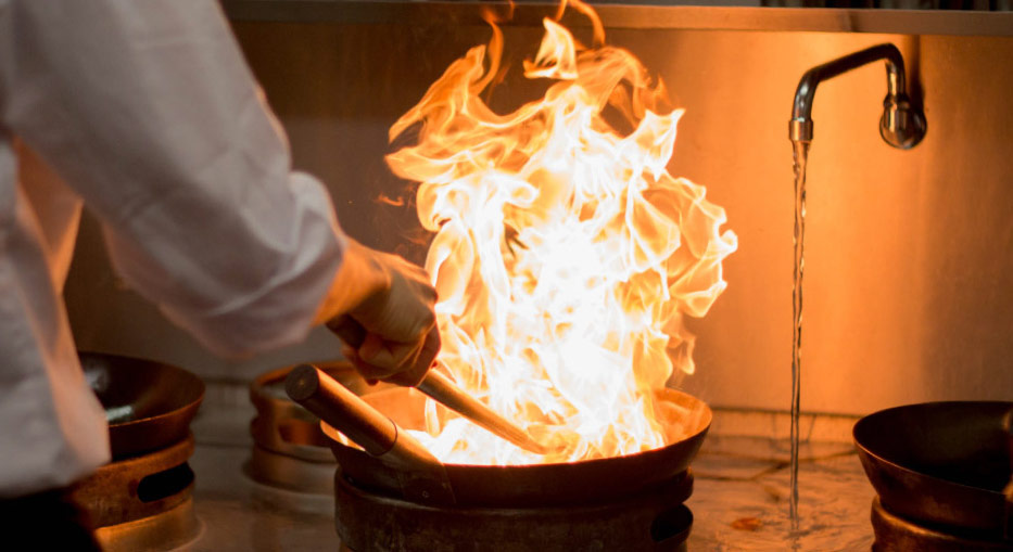 inside the wagamama's kitchens